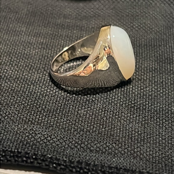 925 moonstone ring - Picture 2 of 4